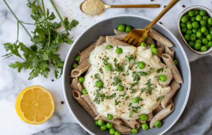 Fitness recipe: Pasta with Alfredo cauliflower sauce