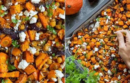 Fitness Recipe: Baked Vegetables with Feta Cheese