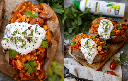 Fitness recipe: Mexican Stuffed Sweet Potatoes