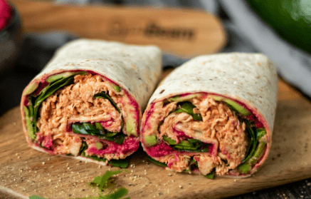 Fitness Recipe: Shredded Chicken Wrap