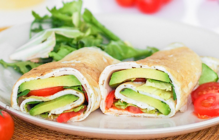 Fitness Recipe: Filled Omelette Wrap