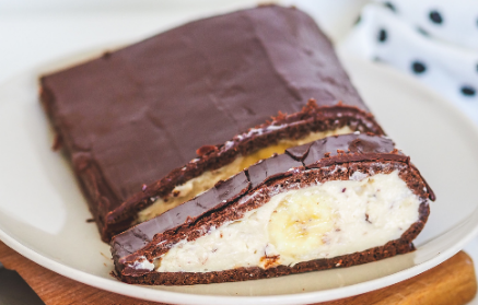 Fitness Recipe: Elephant Tear Cake Made of Chocolate, Banana and Curd Cream