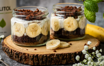 Fitness Recipe: Healthy German Mole Cake in a Glass