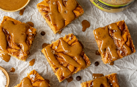 Fitness Recipe: Salted Caramel Blondies