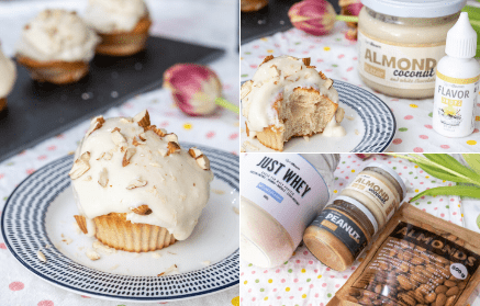 Fitness Recipe: Delicious protein cupcakes with almond topping