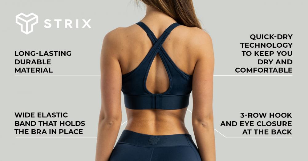 ALPHA Sports Bra Midnight Blue - STRIX