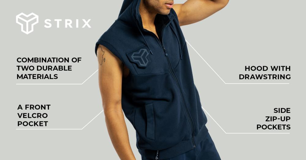 Men‘s Essential Vest Midnight Blue - STRIX