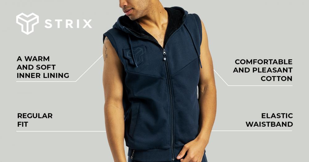 Men‘s Essential Vest Midnight Blue - STRIX