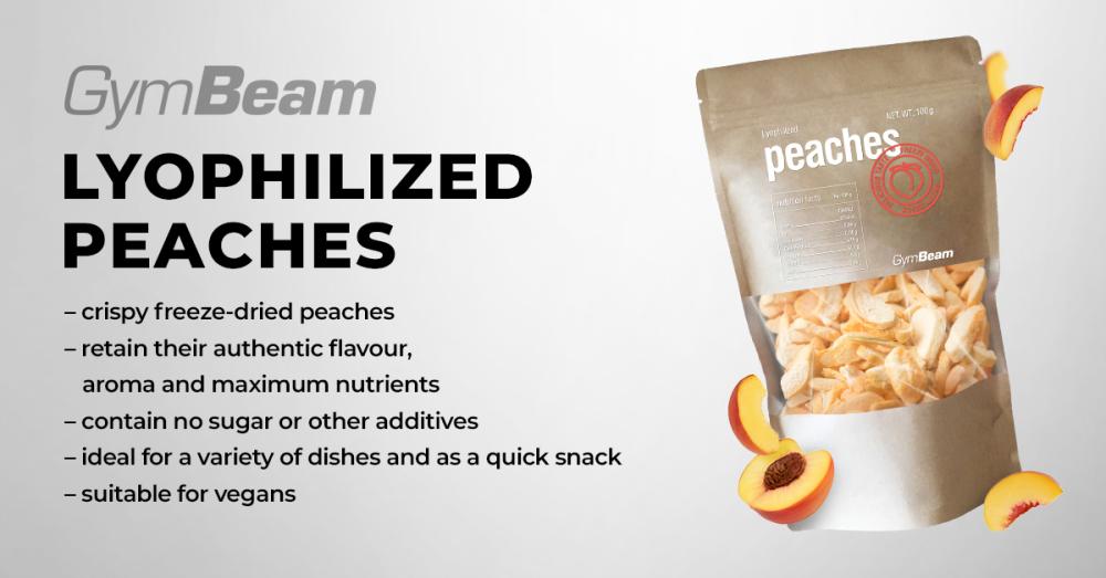  Lyophilized Peaches – GymBeam