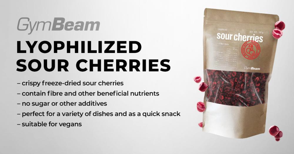 Lyophilized Sour Cherries - GymBeam