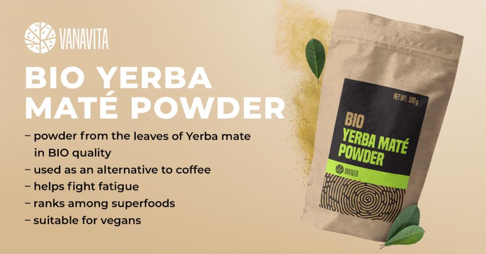 BIO Yerba Maté Powder - VanaVita