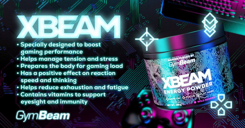 XBEAM Energy Powder - GymBeam