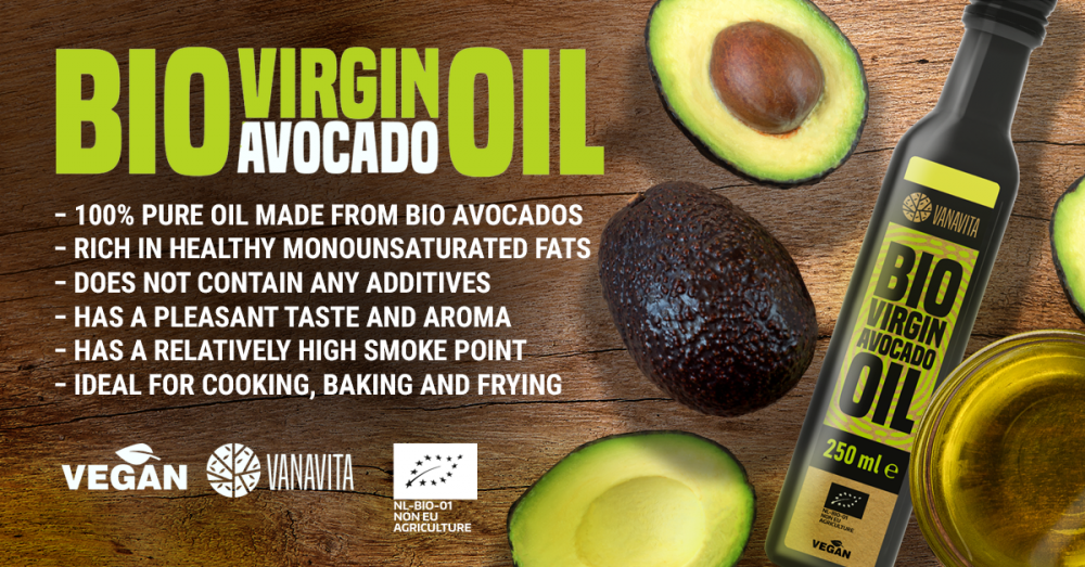 BIO Virgin Avocado Oil - VanaVita