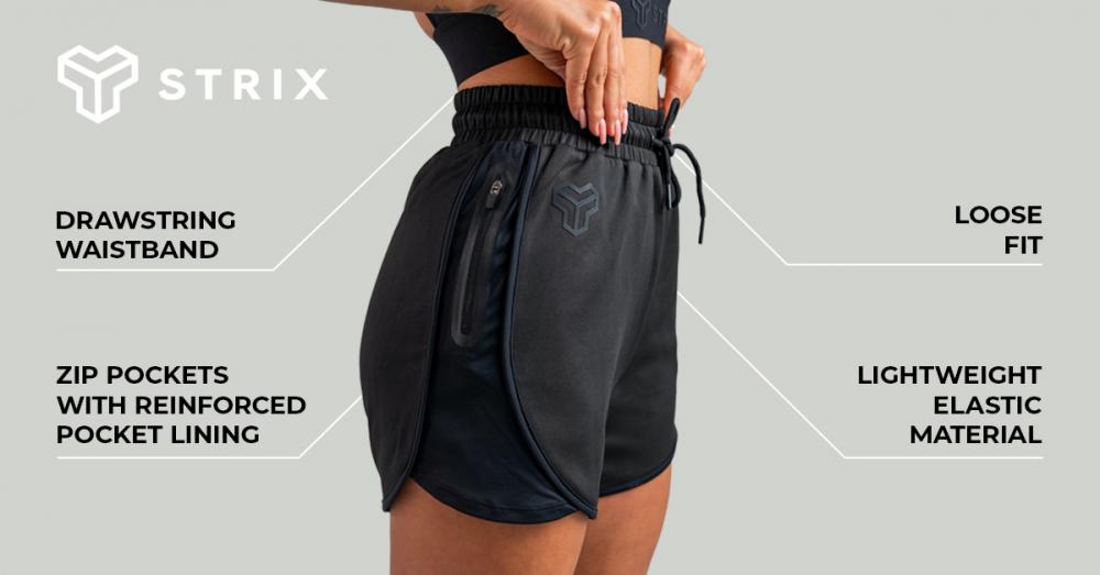 Women‘s Essential Shorts Black - STRIX