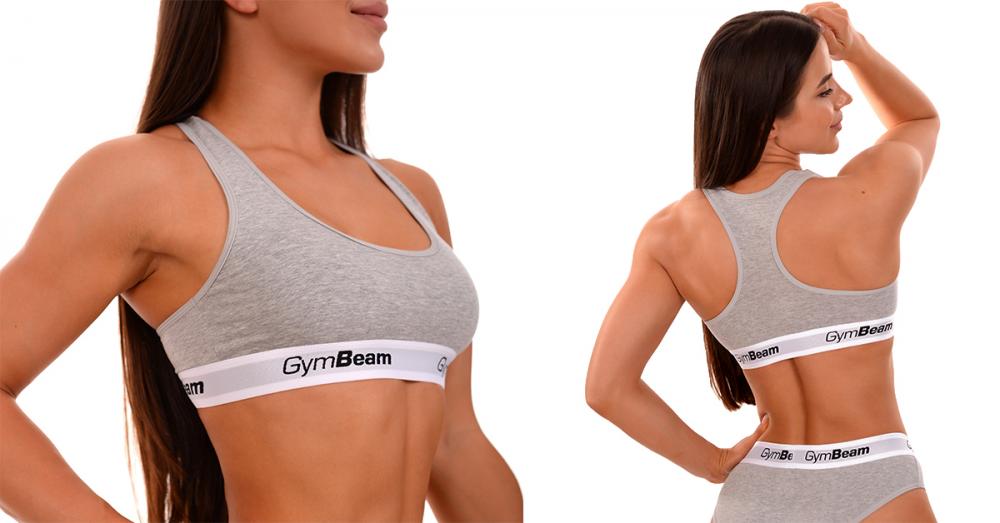 Bralette Grey - GymBeam