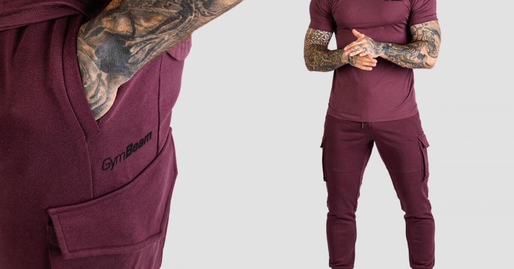 TRN Joggers Eggplant - GymBeam