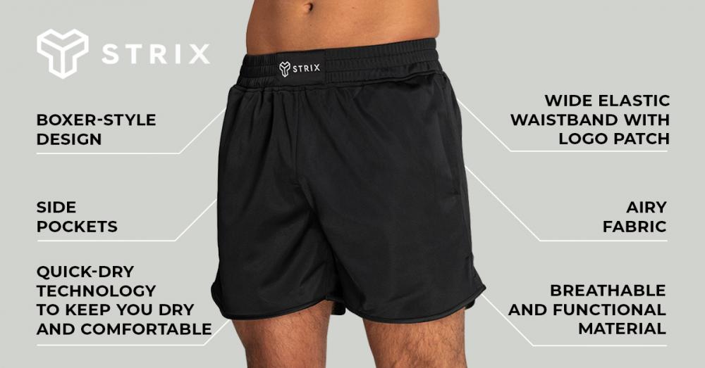 Nebula Shorts Black - STRIX