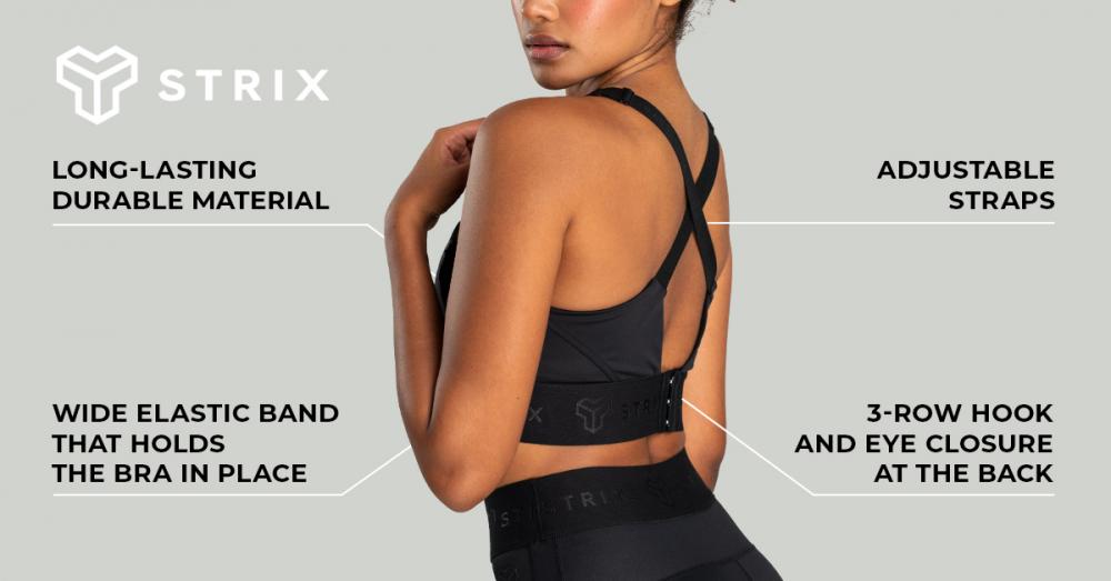  Nebula Sports Bra Black - STRIX