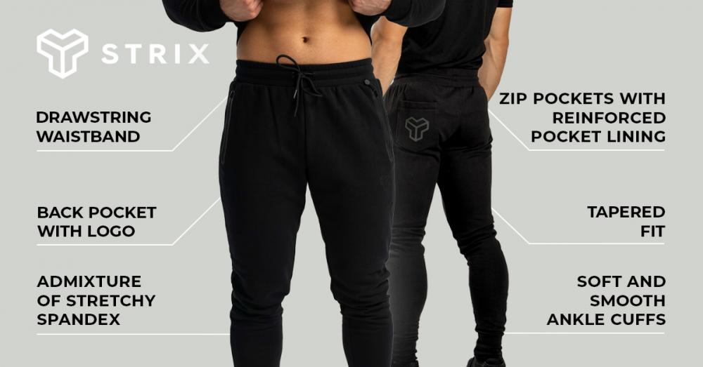 Nova Joggers black - STRIX