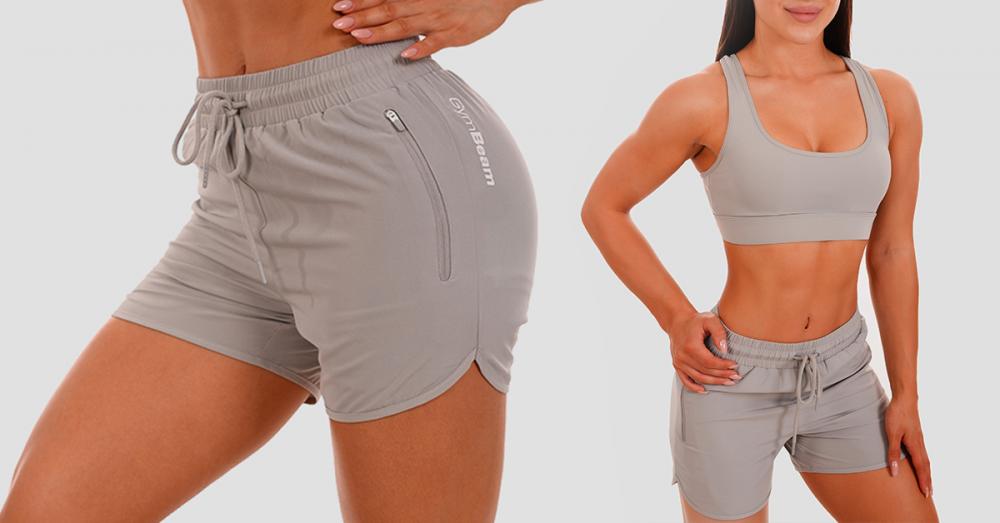 Women's TRN Shorts grey - GymBeam