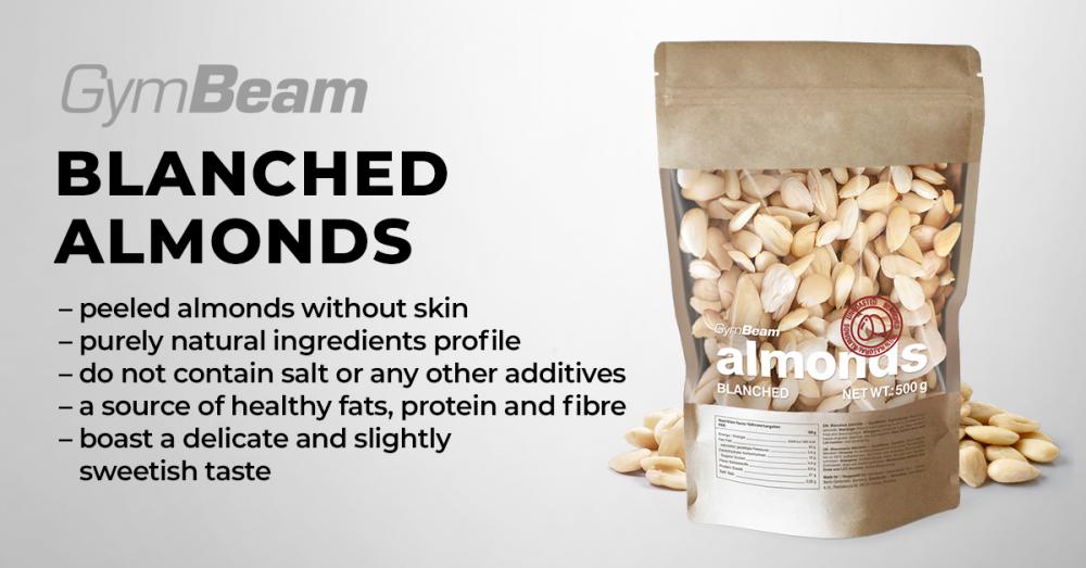 Blanched Almonds - GymBeam