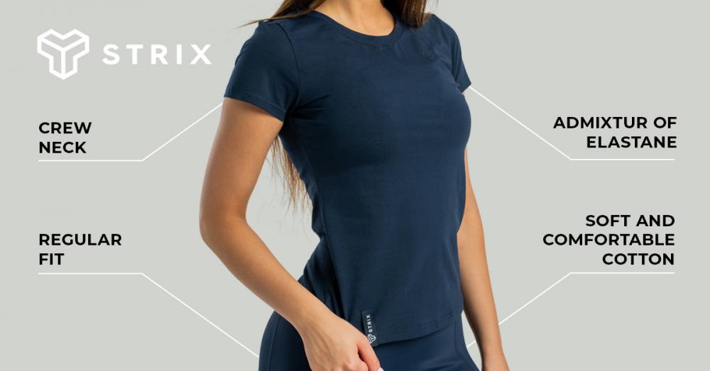 Women‘s Essential Tee Midnight Blue - STRIX