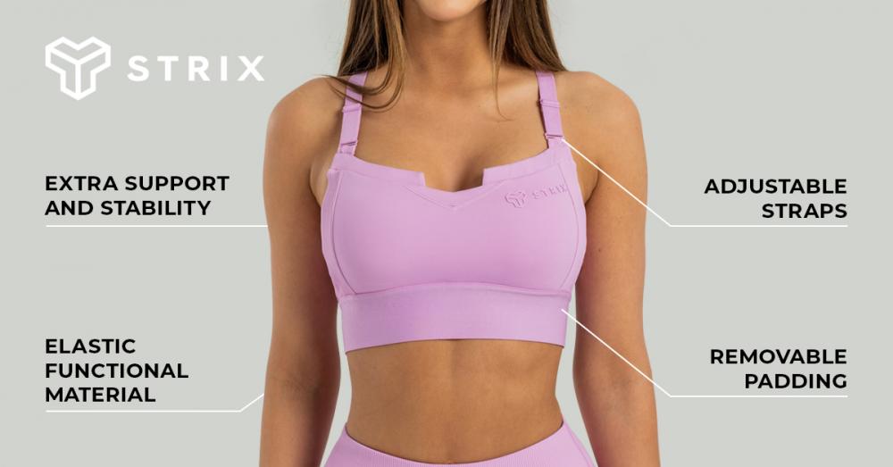 Stellar Sports Bra Amethyst - STRIX