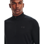 Men‘s Tech 2.0 1/2 Zip Long Sleeve T-Shirt Black - Under Armour