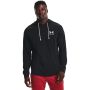 Men‘s Rival Terry LC Hoodie Black - Under Armour