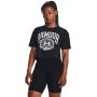 Women‘s Collegiate Crest Crop Top SS Grey - Under Armour