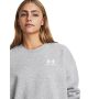 Women’s Essential Fleece OS Crew Sweatshirt Grey - Under Armour