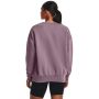 Women’s Essential Fleece OS Crew Sweatshirt Purple - Under Armour