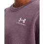 Women’s Essential Fleece OS Crew Sweatshirt Purple - Under Armour