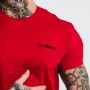 Men‘s Basic T-Shirt Cherry Red - GymBeam