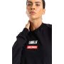 Women‘s Go On Sweatshirt Black - LABELLAMAFIA