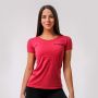 Women’s Basic T-Shirt Vintage Red - GymBeam