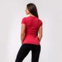 Women’s Basic T-Shirt Vintage Red - GymBeam