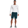 HG Armour Comp LS Compression Shirt White - Under Armour