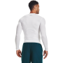 HG Armour Comp LS Compression Shirt White - Under Armour