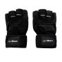 Wrap Fitness Gloves Black - GymBeam