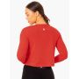 Women‘s Foundation Long Sleeve Top Red - Ryderwear