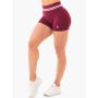 Women‘s Freestyle High-Waisted Shorts Burgundy - Ryderwear