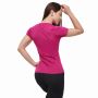 Women‘s FIT T-Shirt Magenta - GymBeam