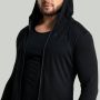 MERINO I Zip Up Hoodie Black - STRIX