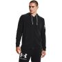 Rival Terry FZ HD Hoodie Black - Under Armour