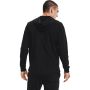 Rival Terry FZ HD Hoodie Black - Under Armour