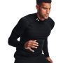 Men‘s ColdGear Armour Fitted Mock Long-Sleeve T-Shirt Black - Under Armour