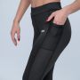 Women‘s Mesh Leggings Black - GymBeam