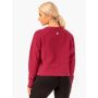 Women‘s Motion Sweater Wine Red - Ryderwear