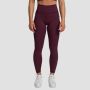 Women‘s Leggings Mesh Panel Eggplant - GymBeam